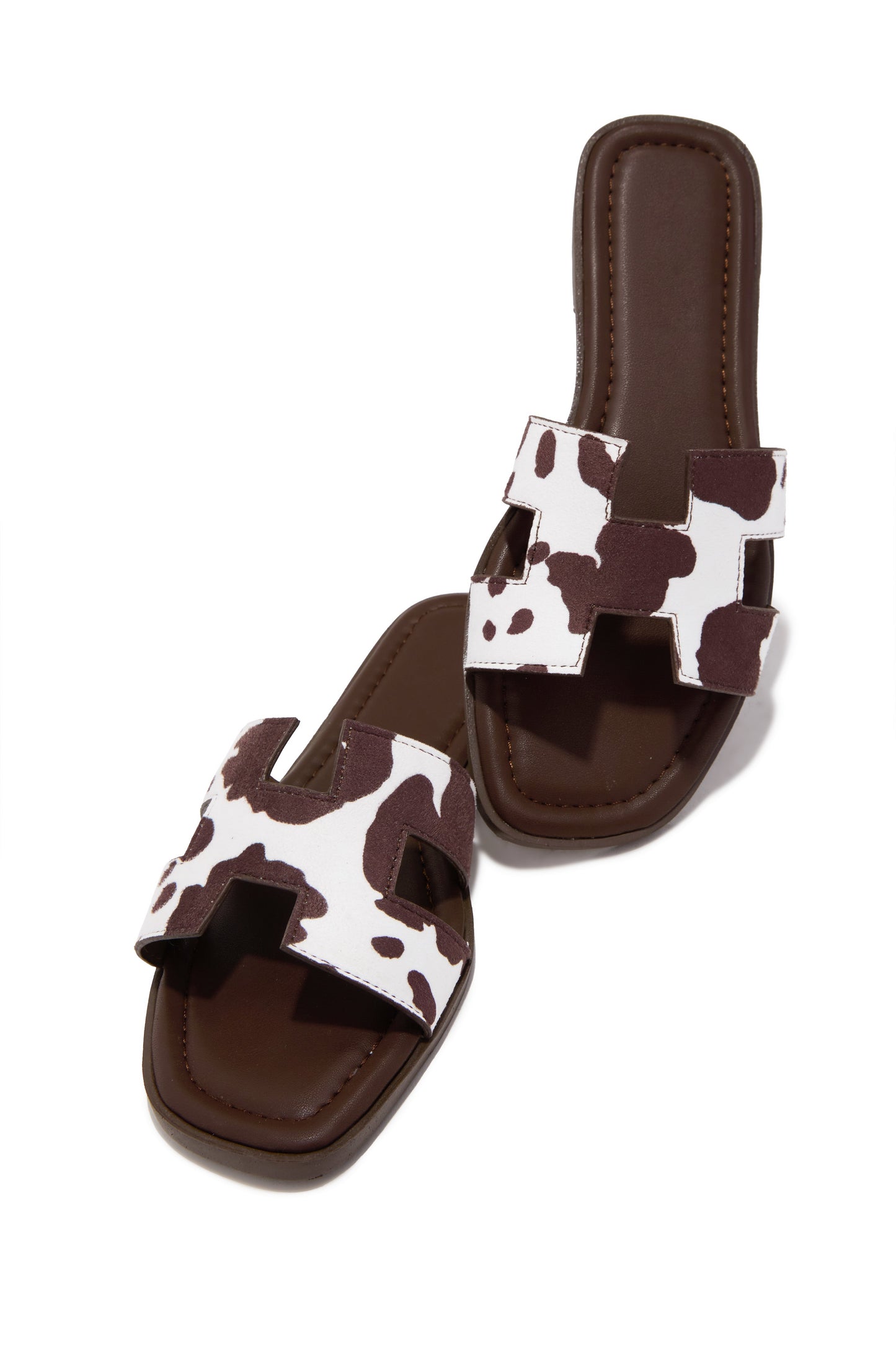 Biyanka Slip On Sandals - Cow