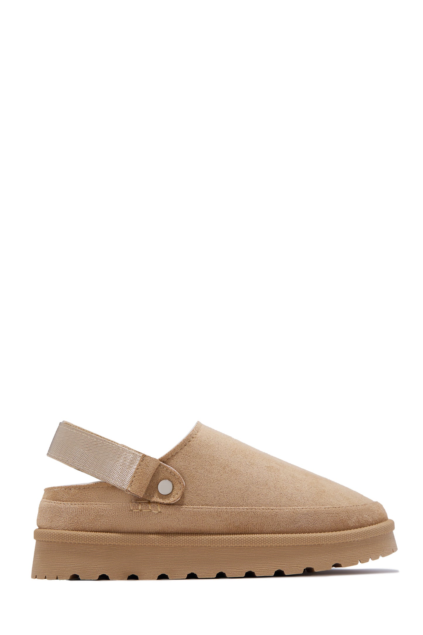 Let's Get Cozy Slip On Flats - Oatmeal