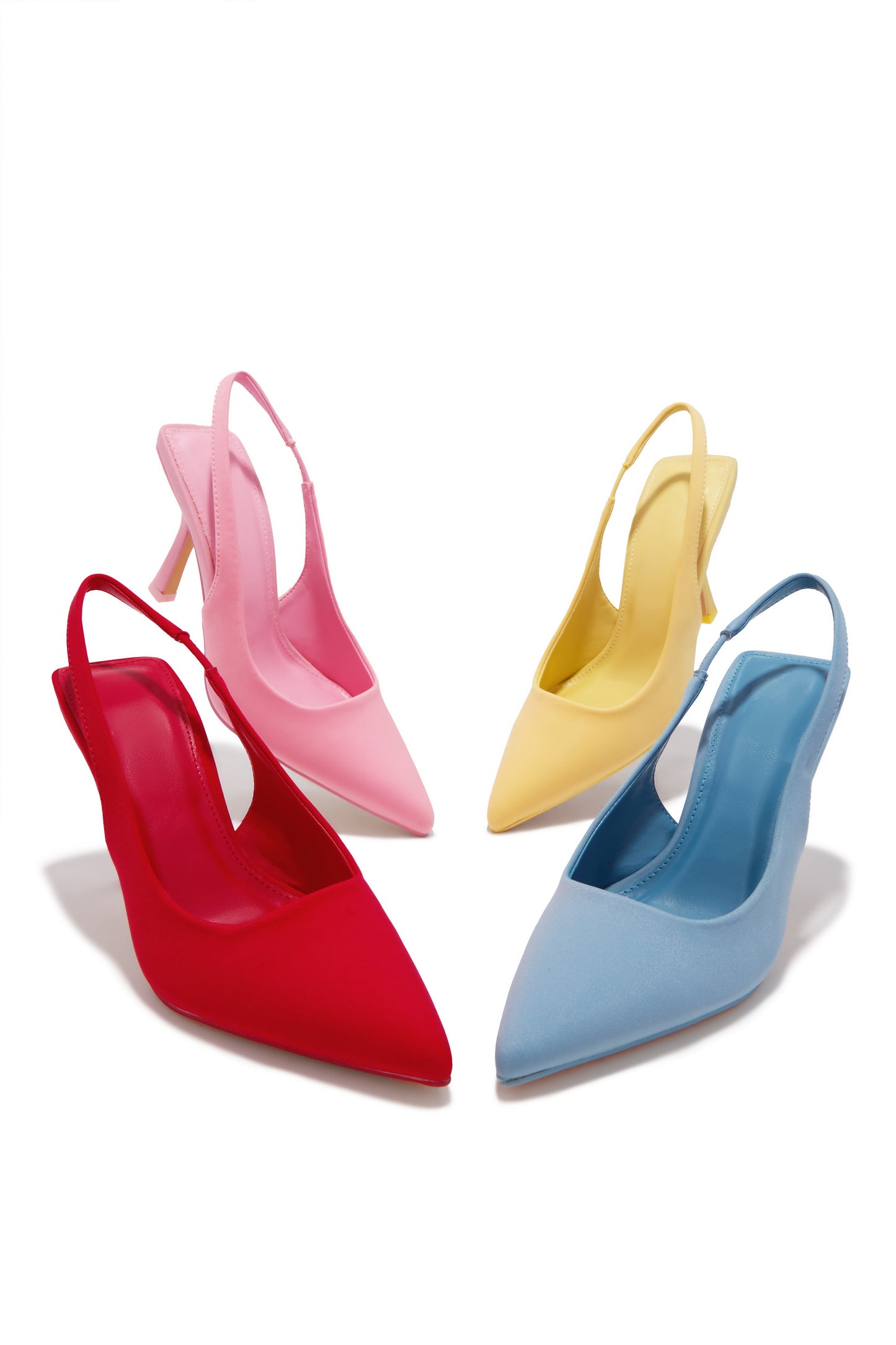 Cari Slingback Pumps - Yellow