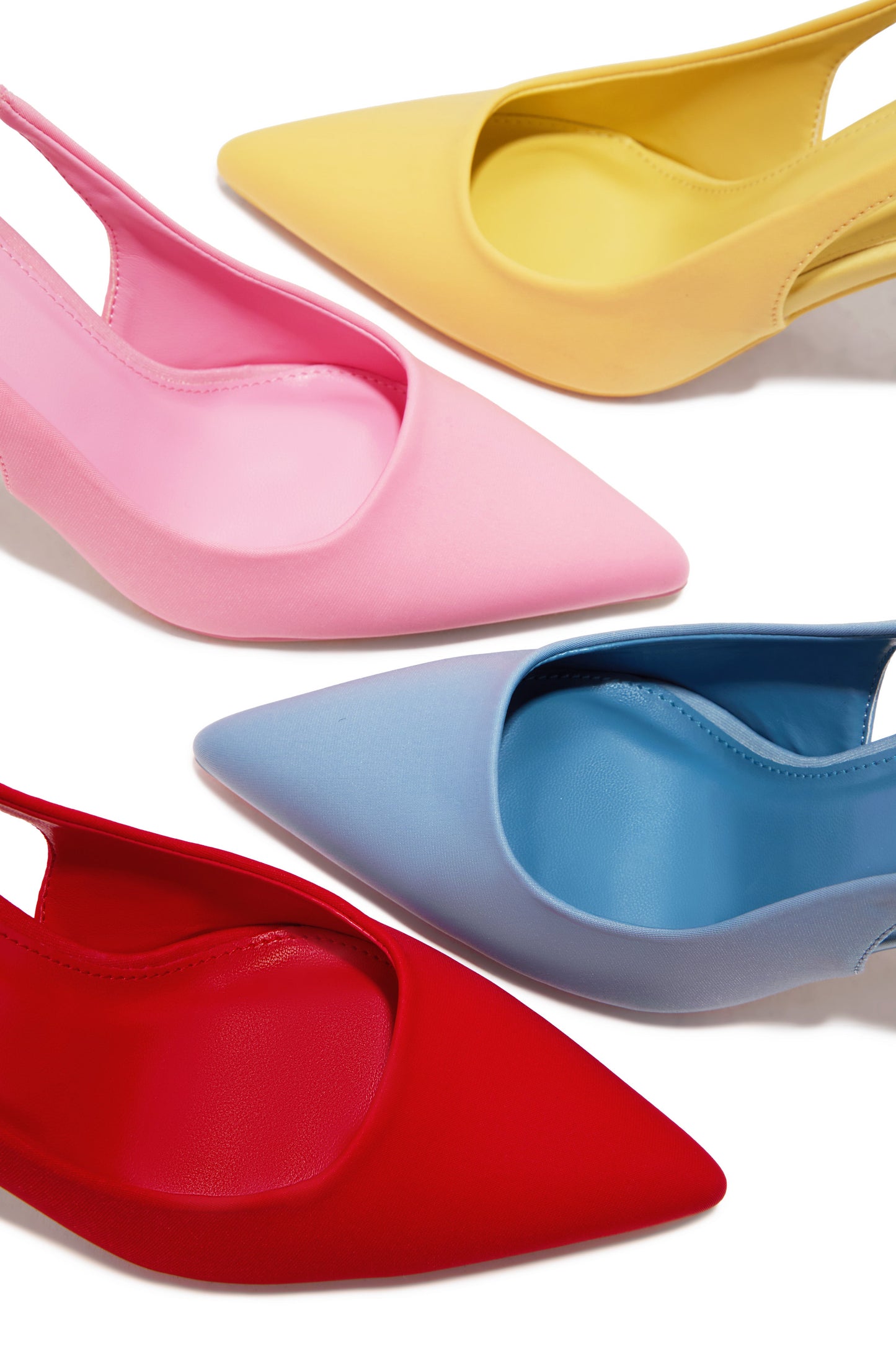 Cari Slingback Pumps - Yellow