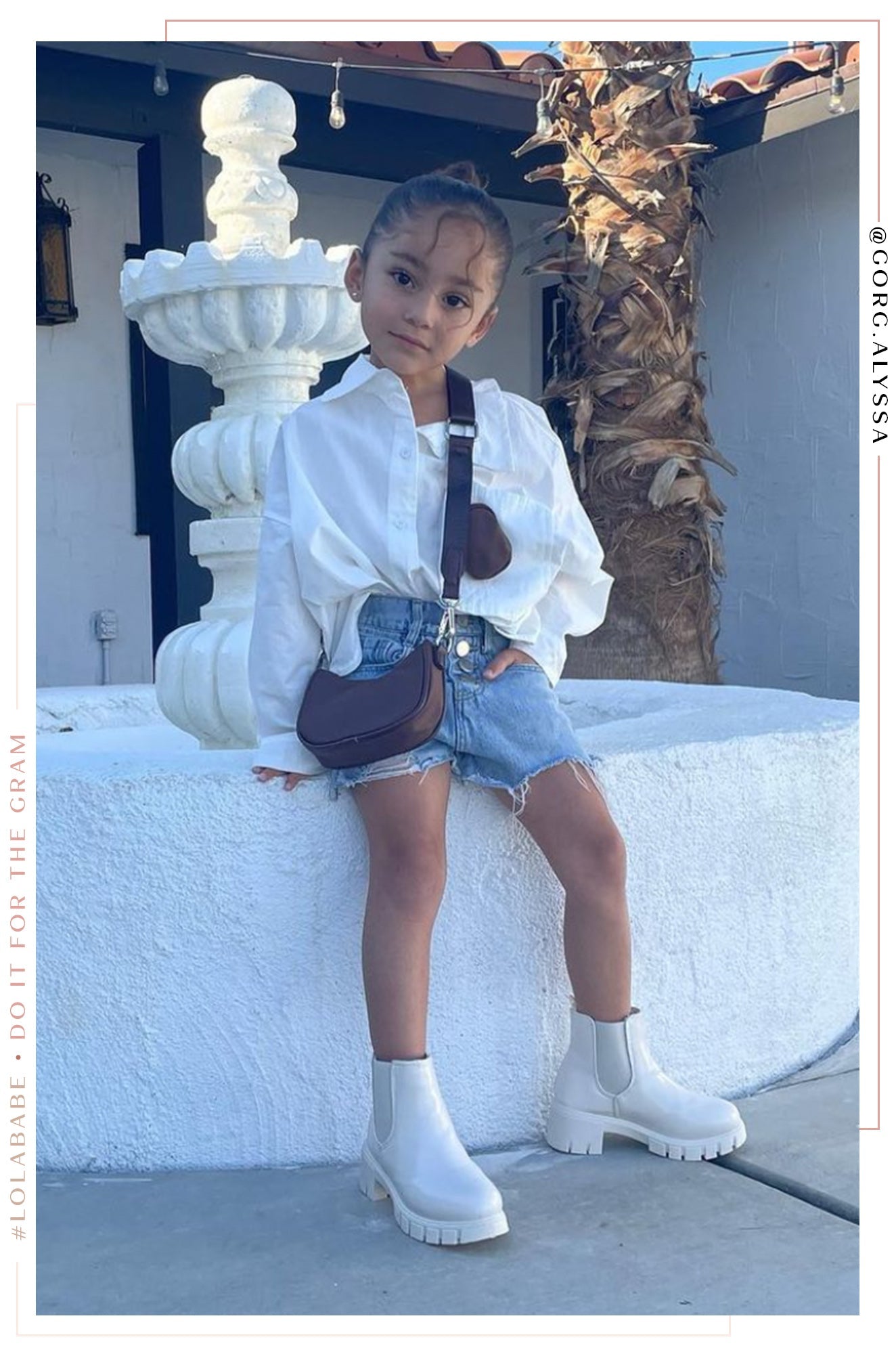 Mini Negin Kids Pull On Ankle Boots - Bone