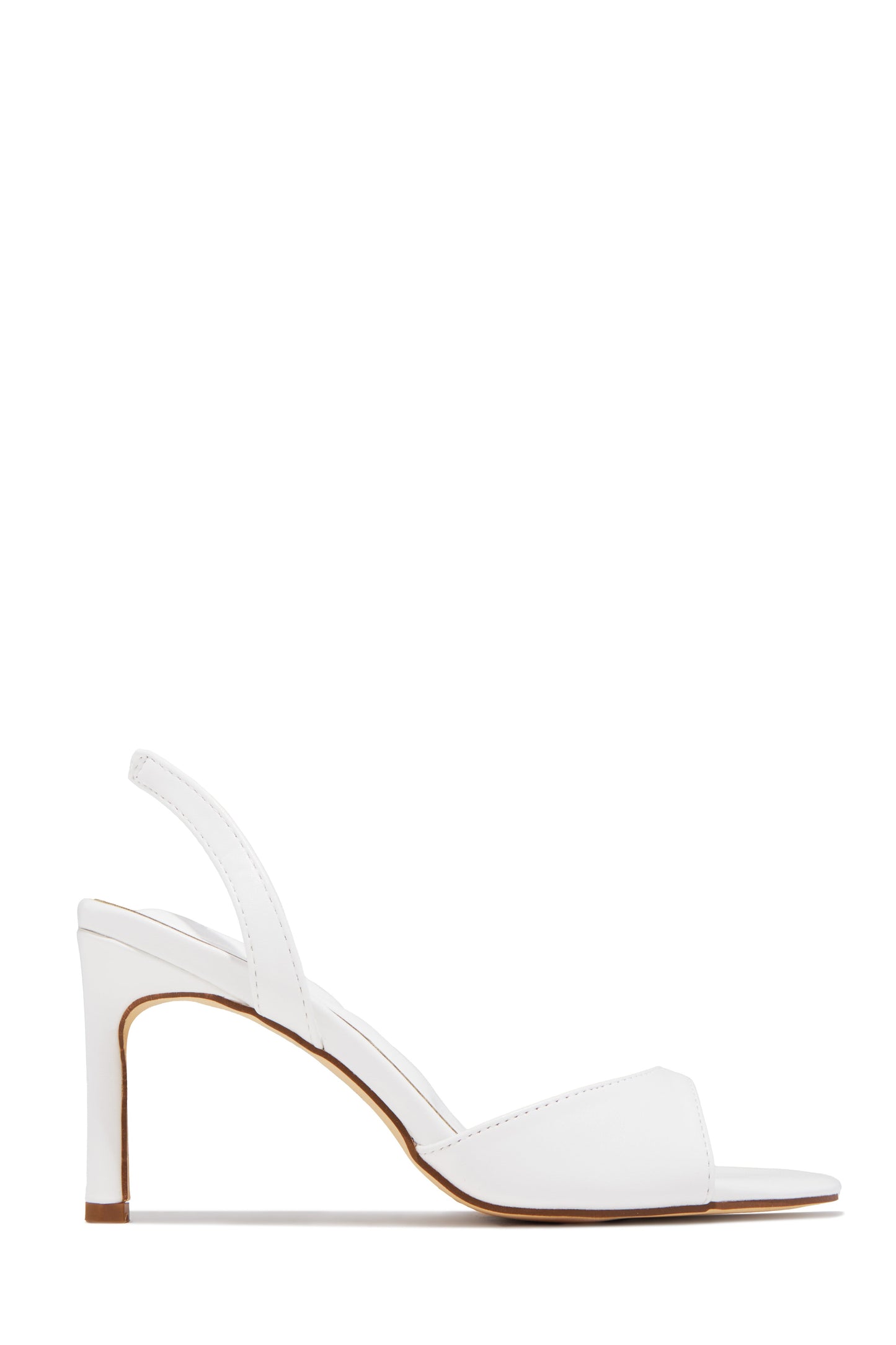 Kianny Single Sole Heels - White