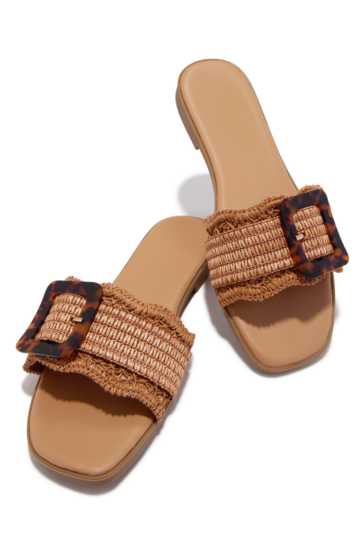 Soleil Slip On Sandals - Tan