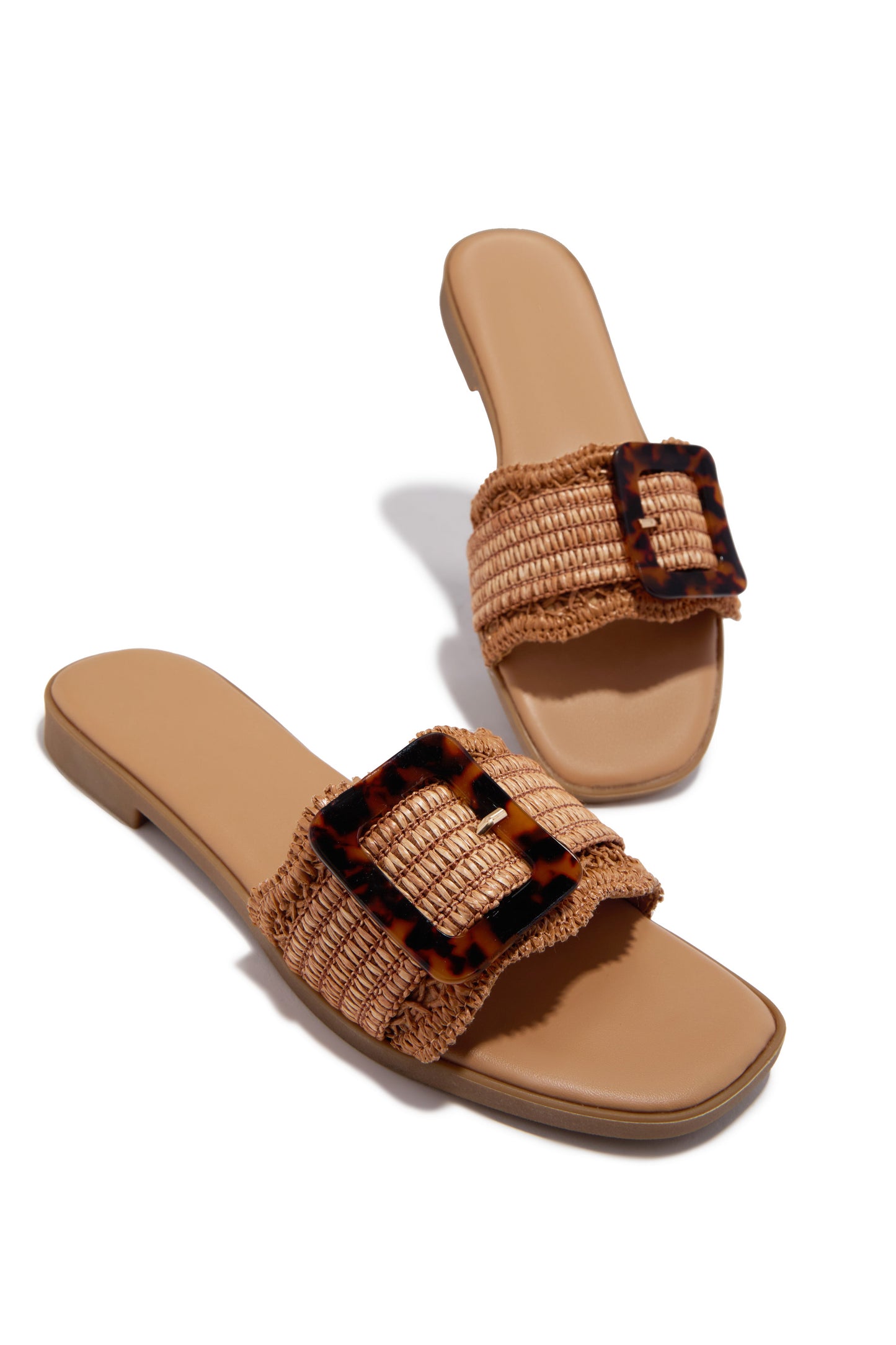 Soleil Slip On Sandals - Tan