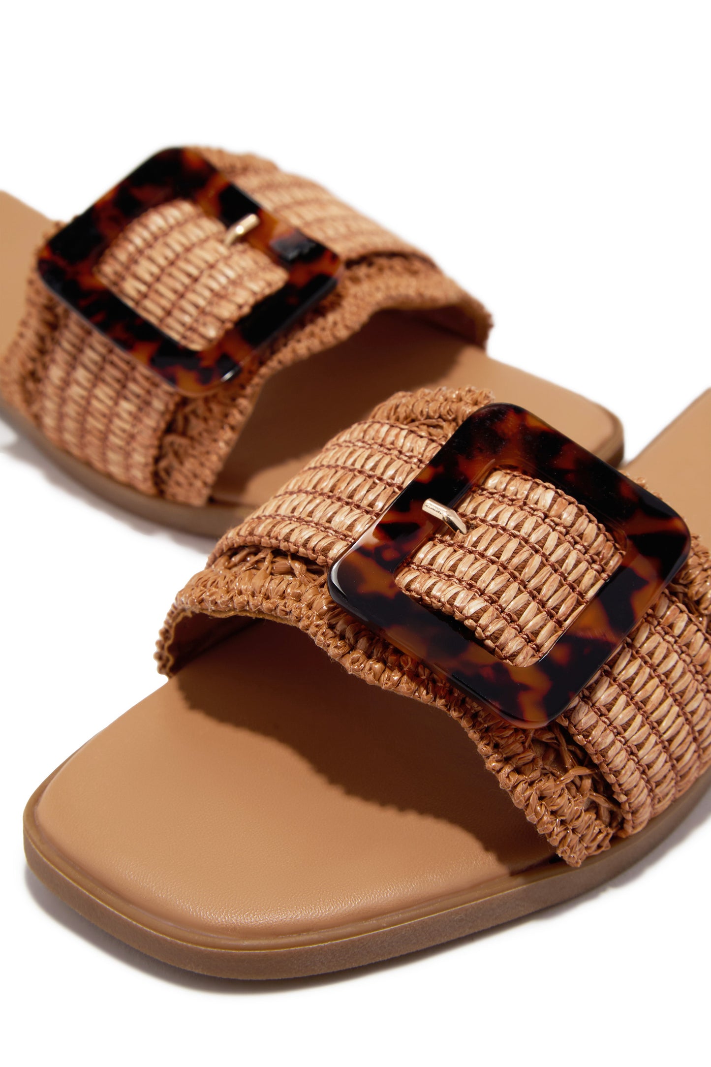 Soleil Slip On Sandals - Tan
