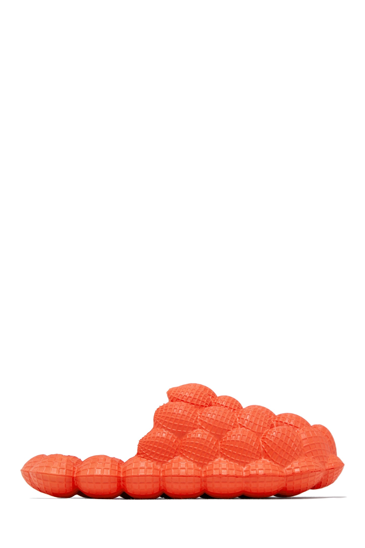 Jordi Closed Toe Bubble Sandals - Orange