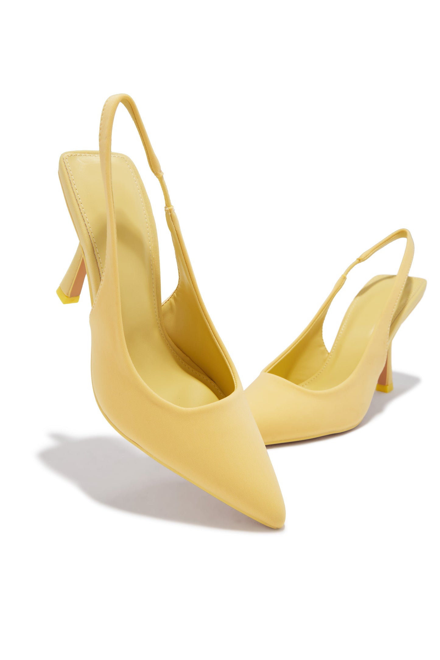 Cari Slingback Pumps - Yellow