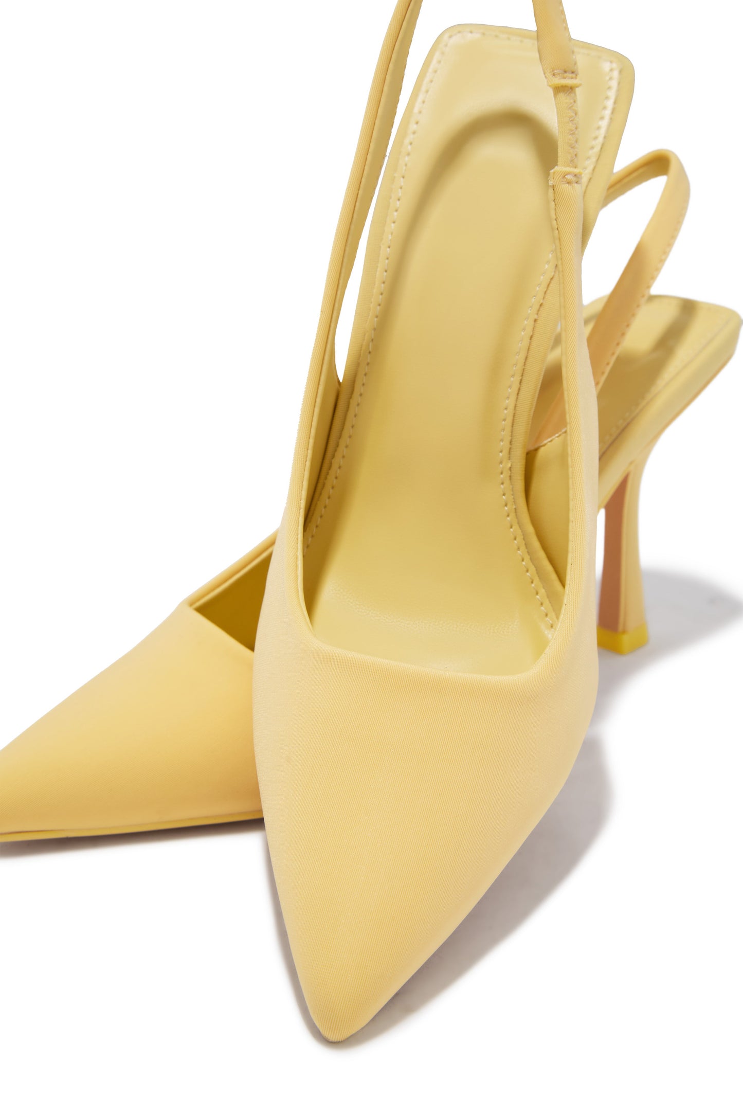 Cari Slingback Pumps - Yellow